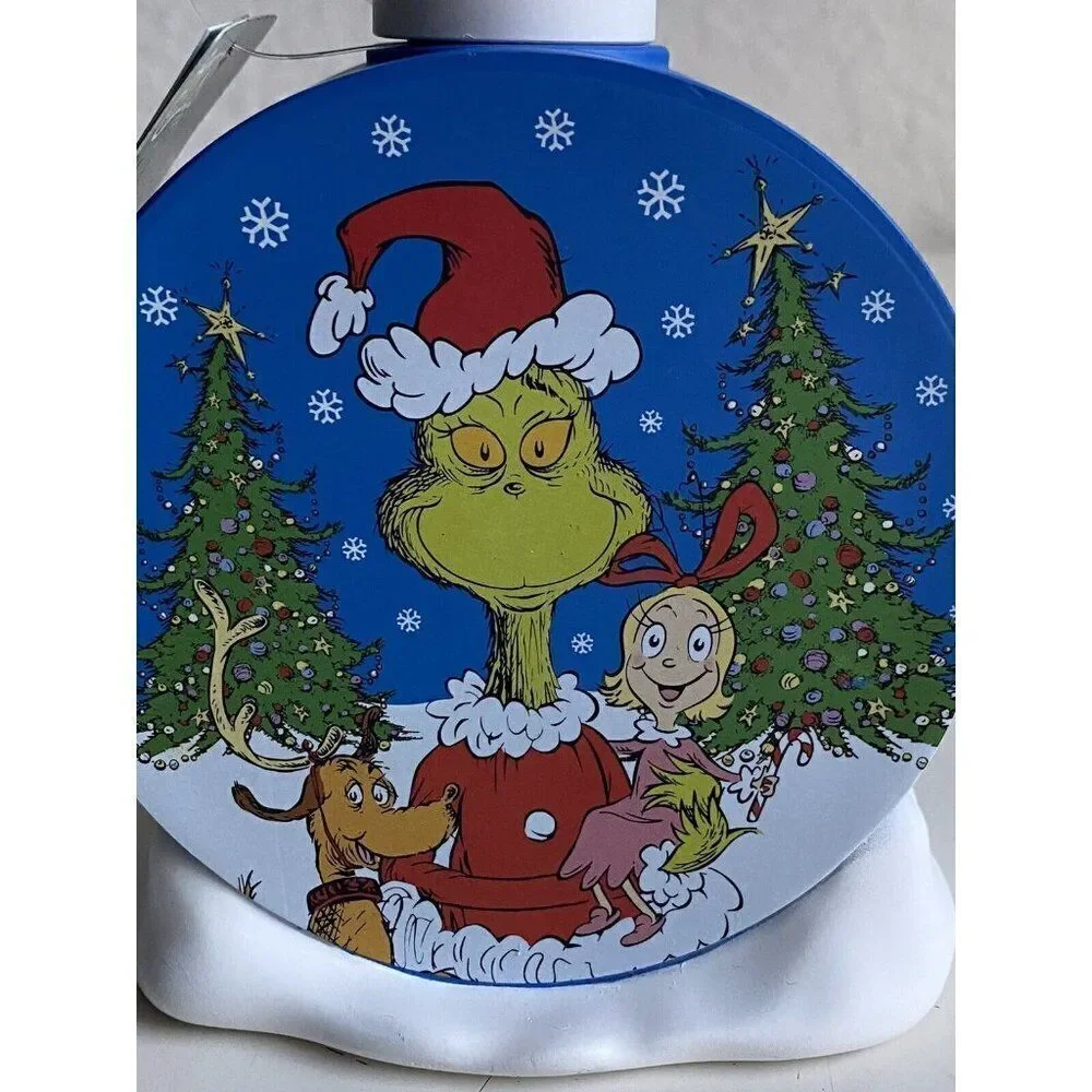 The Grinch‎ Who Stole Christmas Ceramic Soap Dispenser Pump Cindy Lou Max NEW